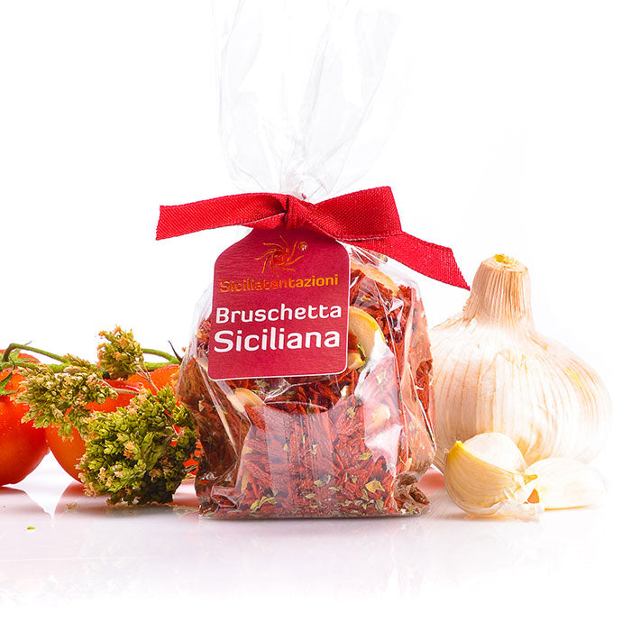 Siciliatentazioni Bruschetta Sicilian, Ready Mix, 2.46 oz | 70g