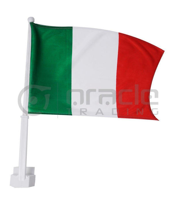 Italia Car Flag