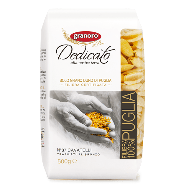 Granoro Dedicato Cavatelli Pasta  #87, 1.1lb | 500g