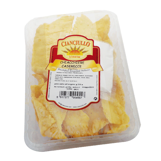 Cianciullo Chiacchiere Caserecce, Angel Wings, 7.05 oz | 200g