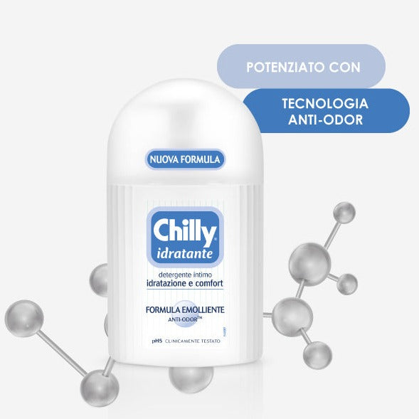 Chilly Intimate Hygiene Moisturizing Formula, Anti Odor, 200ml