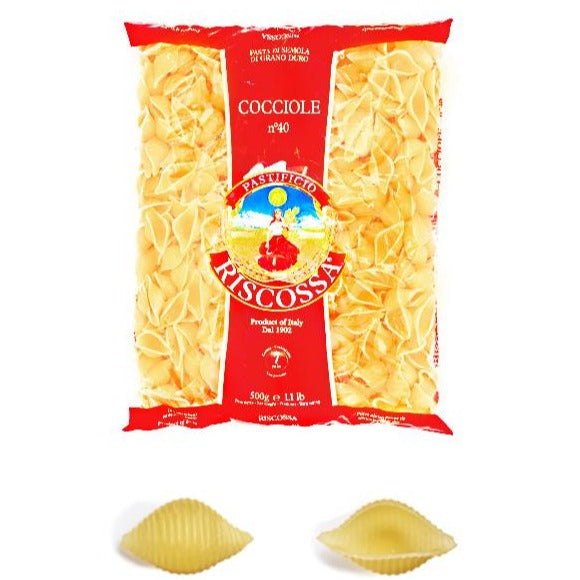 Riscossa Cocciole Pasta, #40, 16 oz | 454g — Piccolo's Gastronomia Italiana