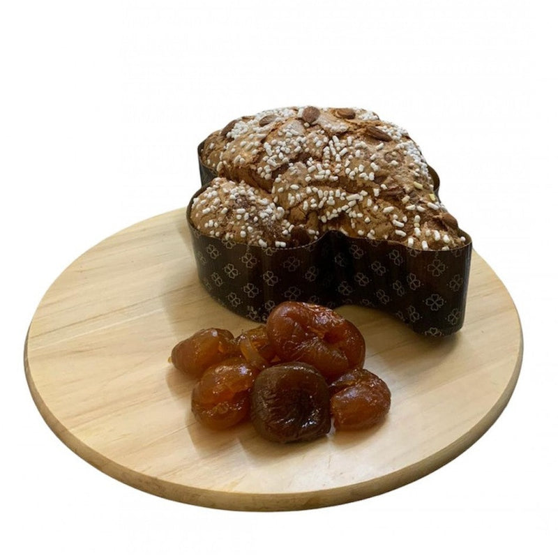 Caffe Masulli Colomba Apricot, Panettone Pellecchie, 35.27 oz | 1kg