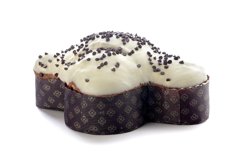 Brontedolci Colomba with Strawberries and Cherry, Covered with Chocolate , 35.3 oz | 1 kg