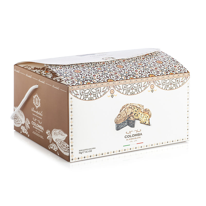 Brontedolci Colomba with Dark Chocolate Chips, 35.3 oz | 1 kg