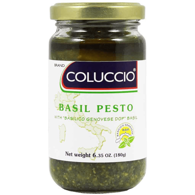 Coluccio Pesto Genovese D.O.P With Extra Virgin Olive Oil, 6.35 oz | 180g