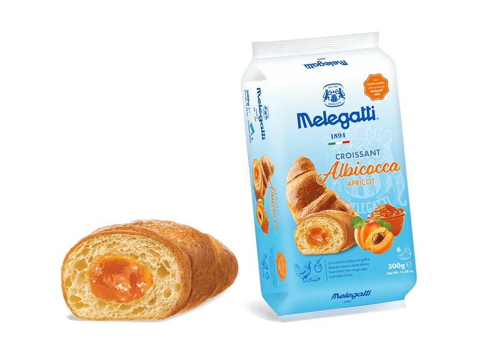 Melegatti Morbidi Croissant with Apricot 10.58 oz