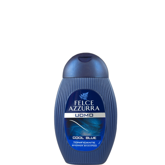 Felce Azzurra Uomo Shampoo & Shower, Cool Blue, 13.53 oz | 400 ml