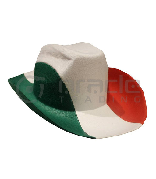 Italy Cowboy Hat, Adult Size