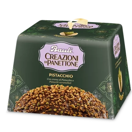 Bauli Pistacchio Creations Panettone, 26.4 Oz | 750g