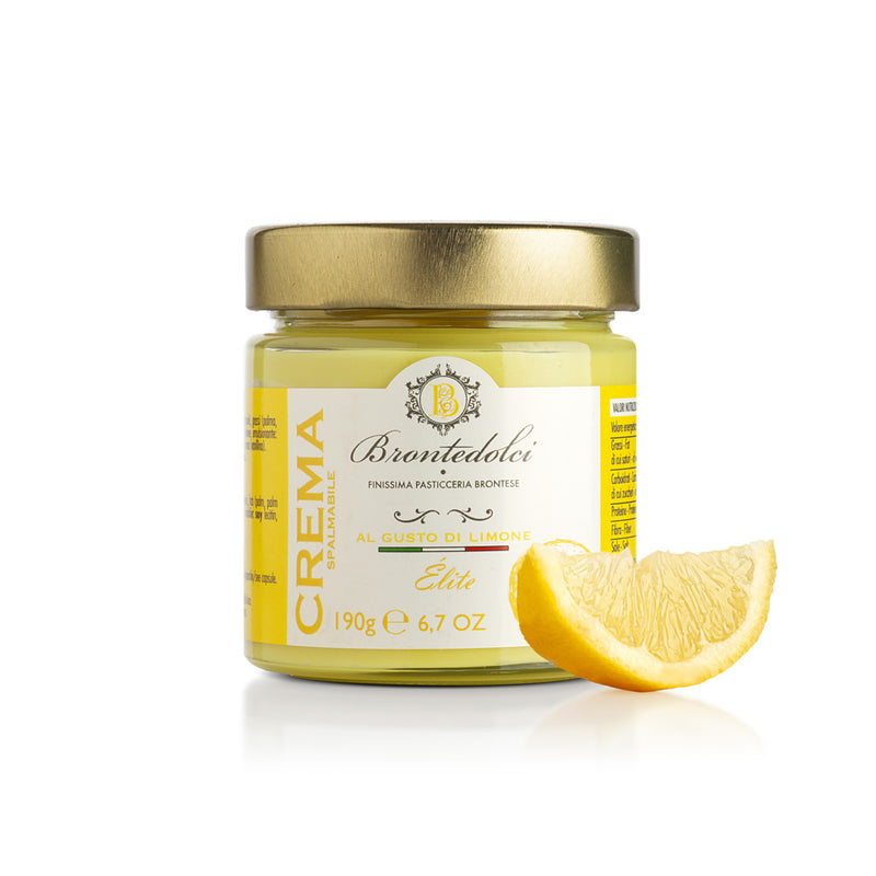 Brontedolci Cream al Limone, Lemon Cream Elite, 6.7 oz | 190g
