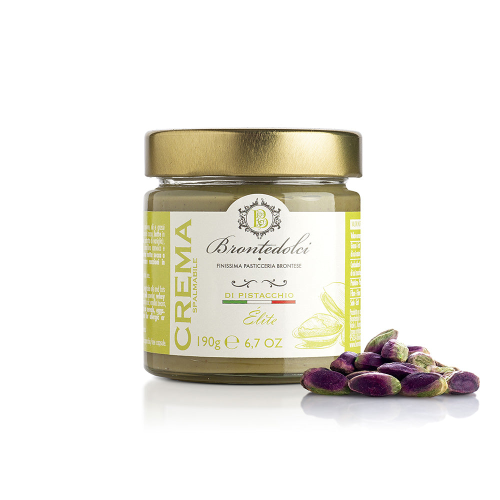 Brontedolci Cream di Pistacchio, Pistachio Cream Elite, 6.7 oz