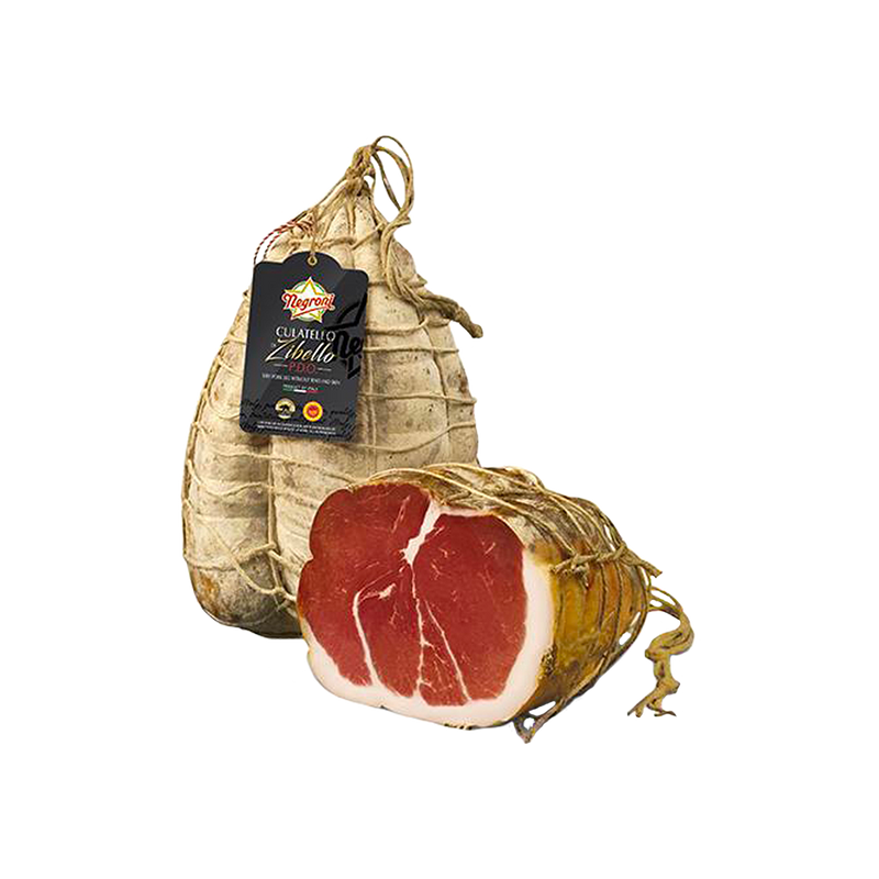 Negroni Culatello di Zibello PDO, 100% Italian Meat, Approx: 8 lb