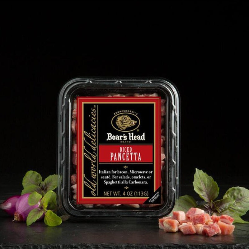 Boar's Head Diced Pancetta, 4 oz