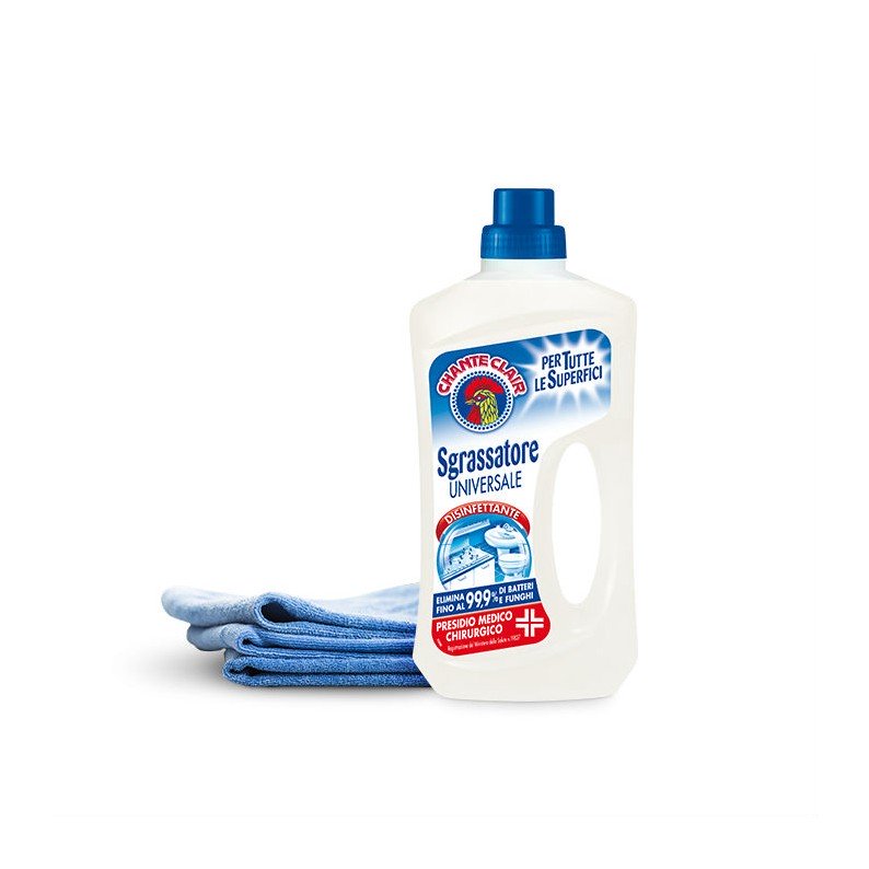 Chanteclair Floor degreaser Disinfectant, Sgrassatore Pavimenti Disinefettante, 750ml