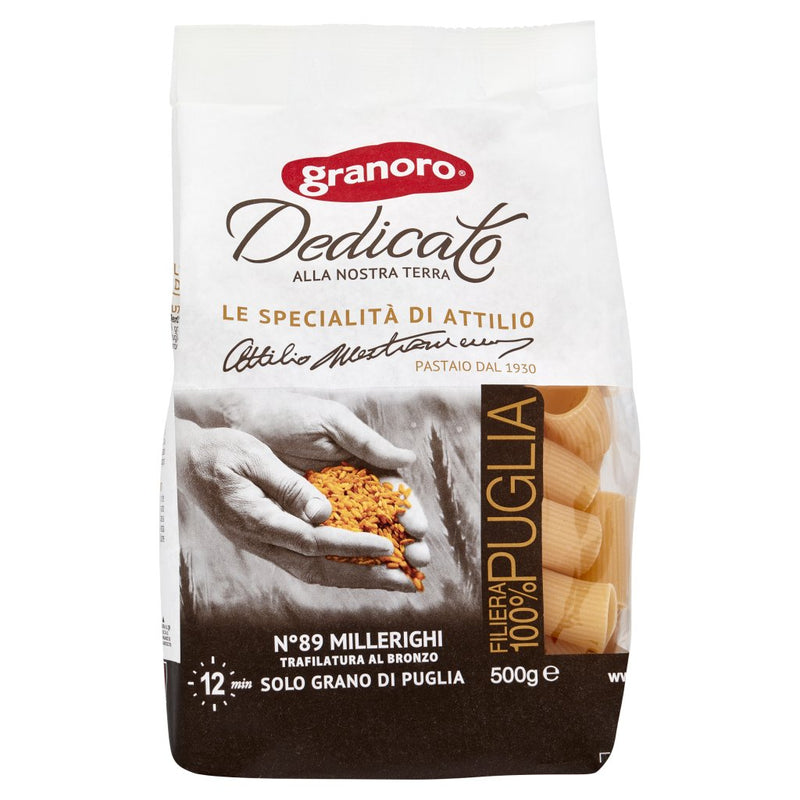Granoro Dedicato Millerighi Pasta  #89, 1.1lb