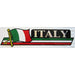 Italia Long Bumper Sticker, 2.5" x 12"