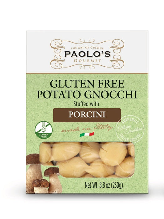 Paolo's Gluten Free Potato Gnocchi Stuffed Porcini Mushrooms, 12.3 oz | 350g