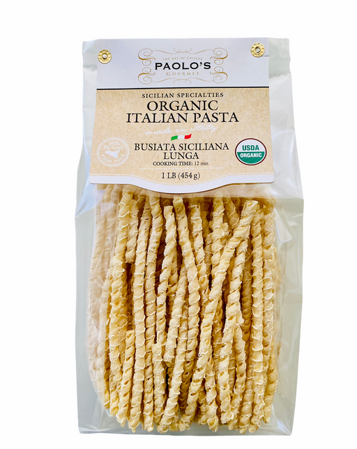 Paolo's Busiate Siciliana Lunga Pasta, 16 oz | 454g
