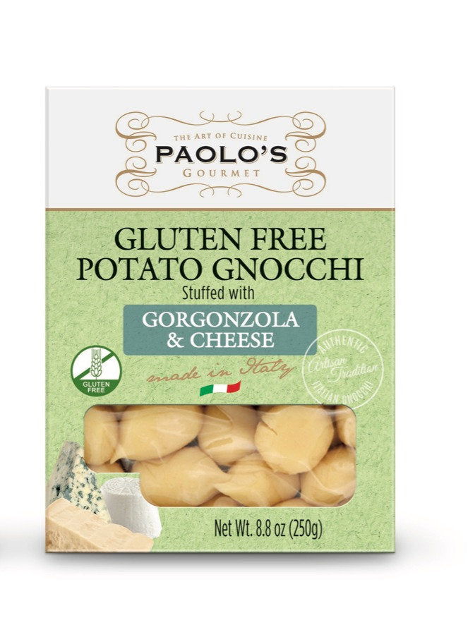 Paolo's Gluten Free Potato Gnocchi Stuffed Gorgonzola Cheese, 12.3 oz | 350g