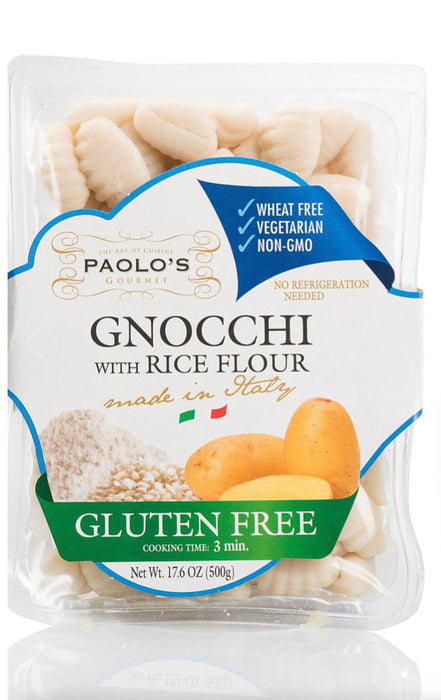 Paolo's Gluten Free Potato Gnocchi, 17.6 oz | 500g