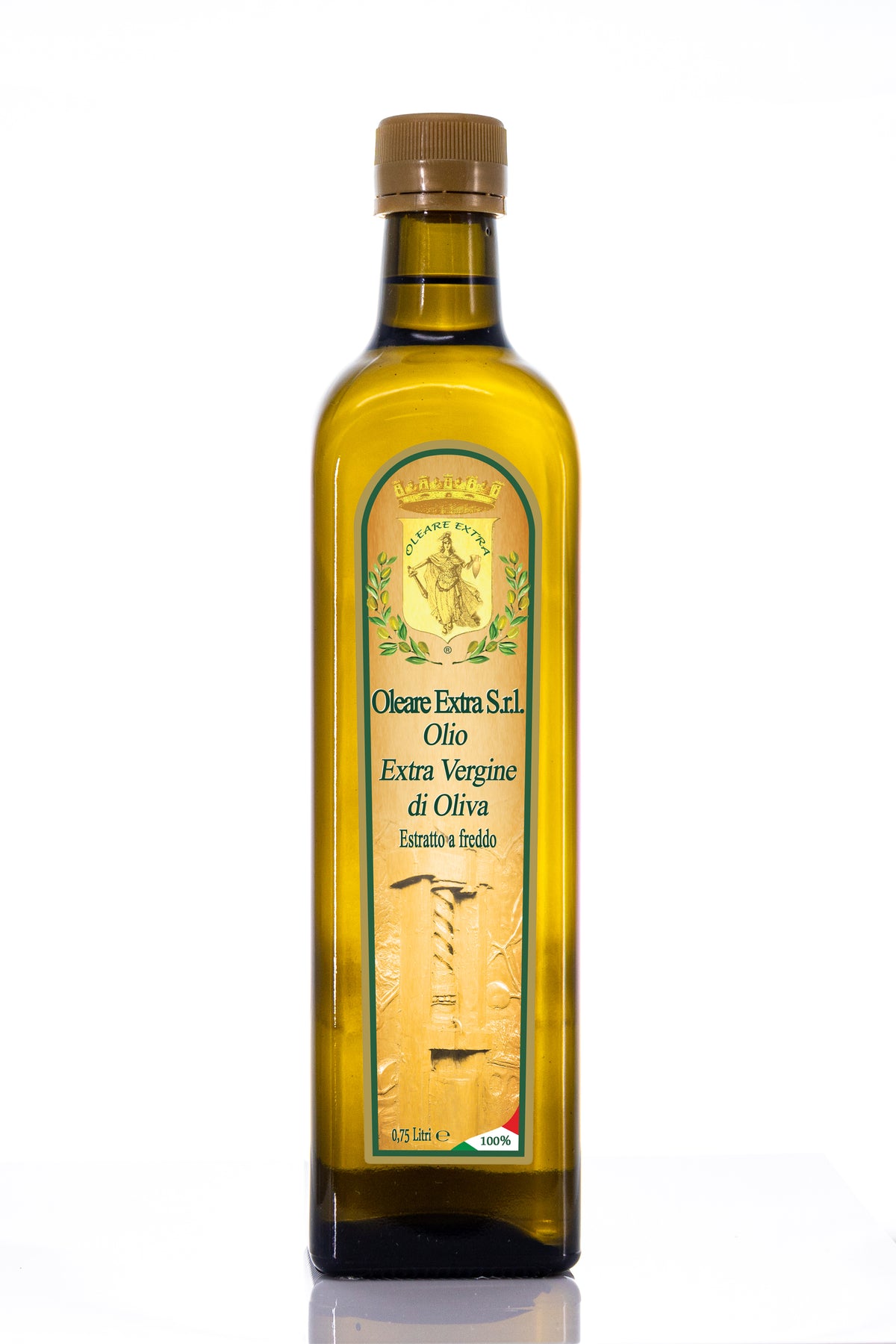 Oleare Extra, Extra virgin Olive Oil 100% Italian, 25.3 fl oz | 750 ml ...