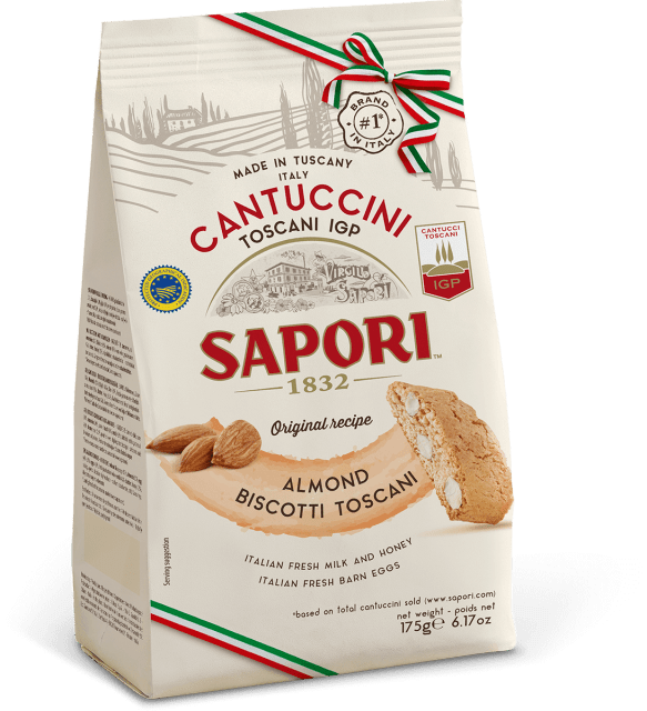 Sapori Cantuccini Almond biscuits Toscani, 6.17 oz | 175g
