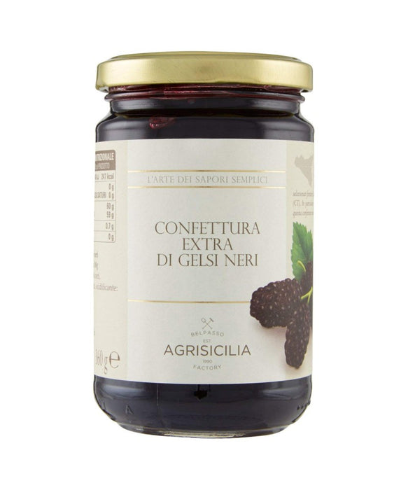 Agrisicilia Sicilian Blackberries Extra Jam, 12.7 oz | 360g