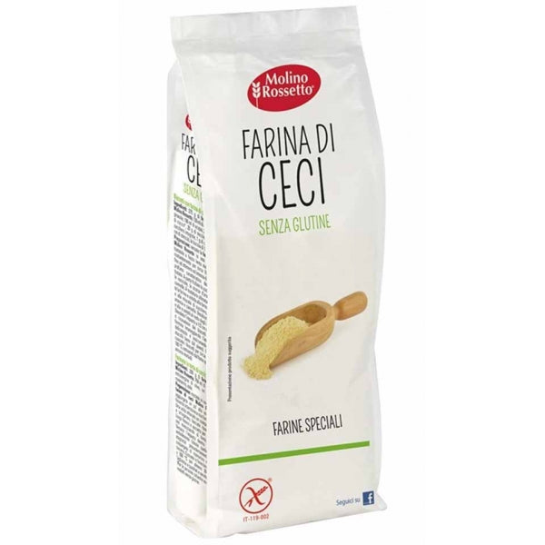 Molino Rossetto Chickpea Flour - Farina Di Ceci, Gluten Free, 17.6 oz | 500g