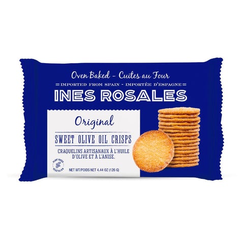 Ines Rosales Original Sweet Olive Oil Mini Torta, 4.44 oz | 126g