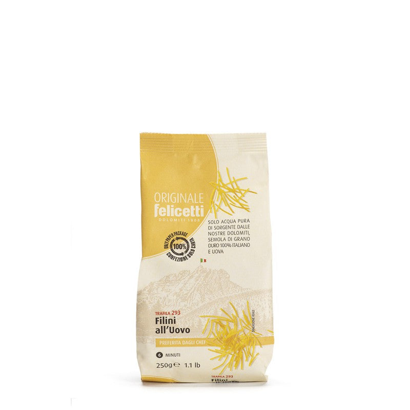 Felicetti Filini Egg Pasta, 8.8 oz | 250g