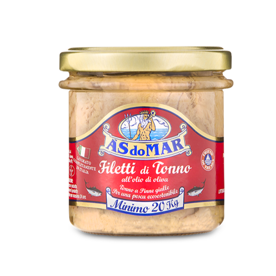 A'S do Mar Filetto di Tonno in Olive Oil 150g Jar