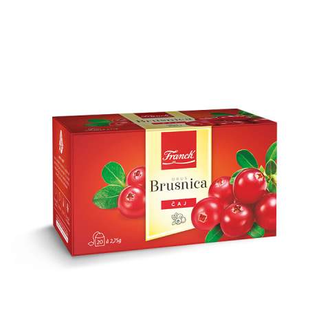 Franck Brusnica (Cranberry) Tea, 20 Bags, 55g