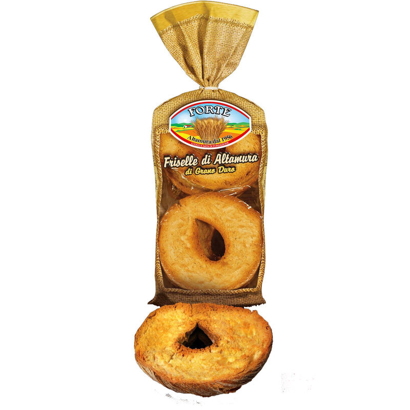 Forte Friselle di Altamura, White Toast, Di Grano Duro, 350g