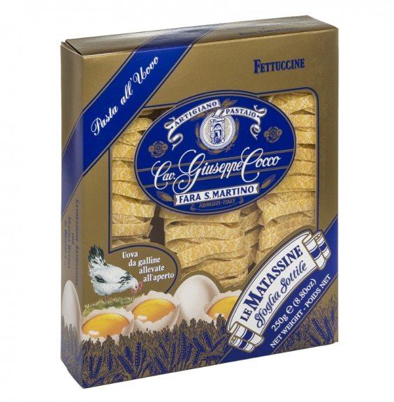 Giuseppe Cocco Egg Fettuccine Pasta, 8.8 oz | 250g — Piccolo's ...