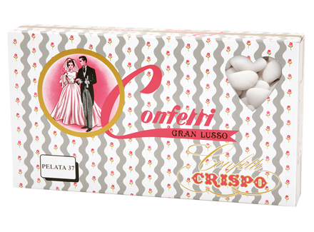 Crispo Confetti Gran Lusso Tostata, Almond Dragees, 2.2 lb 1000g —  Piccolo's Gastronomia Italiana