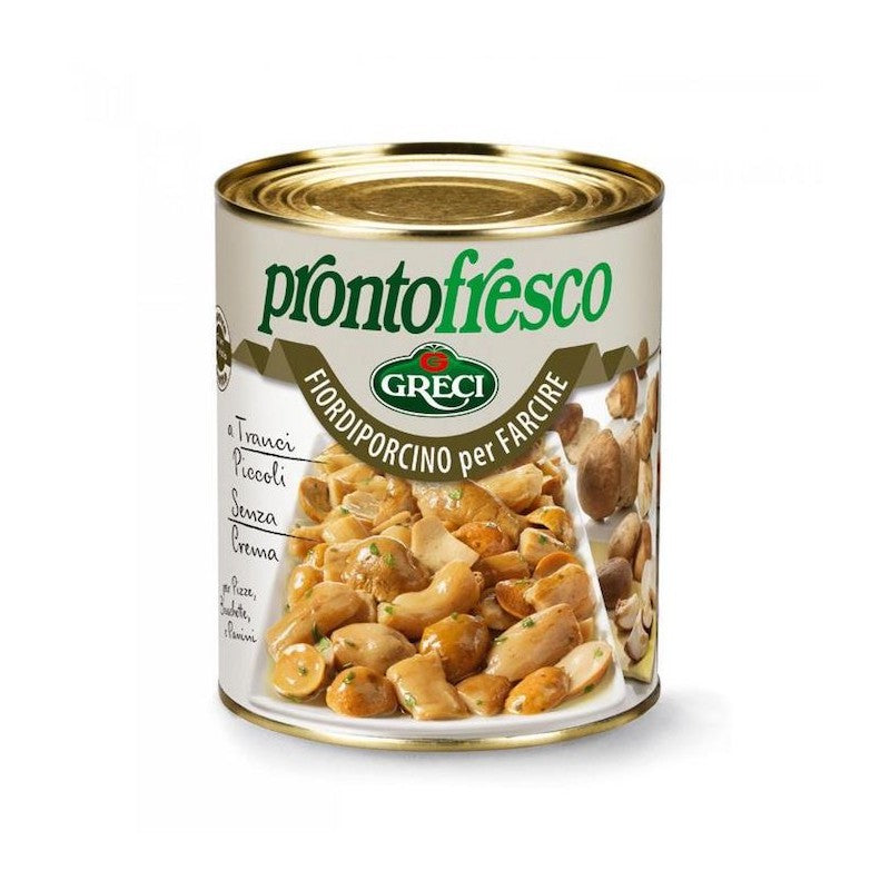 Greci Chopped Porcini Mushrooms in Olive Oil, 28 oz | 800g