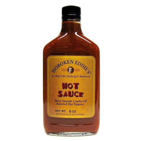 Hoboken Eddie's Hot Sauce, 6 oz