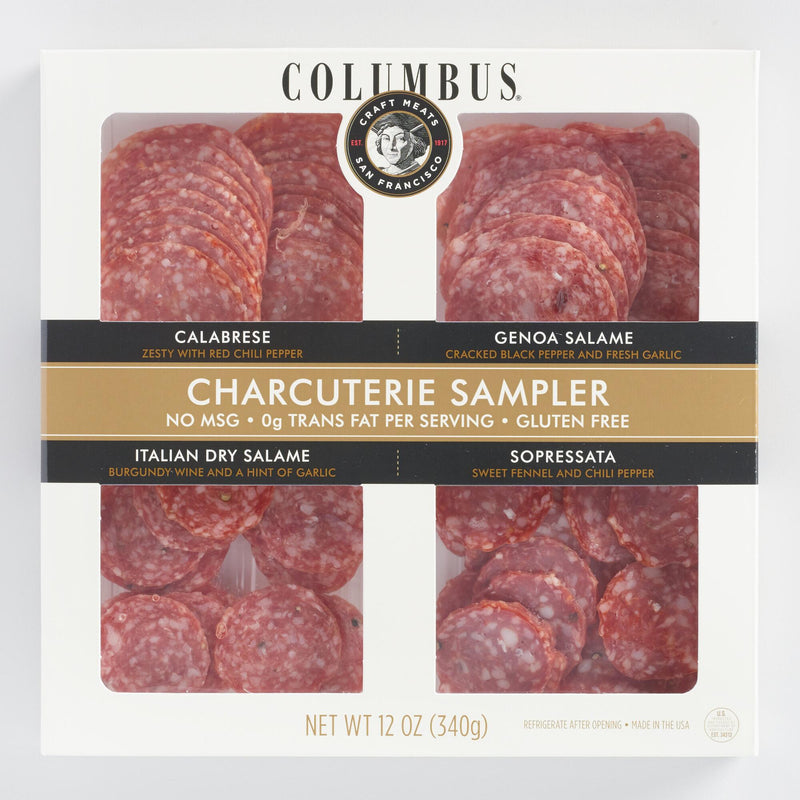 Columbus Pre-Sliced Charcuterie Sampler Pack, 12oz