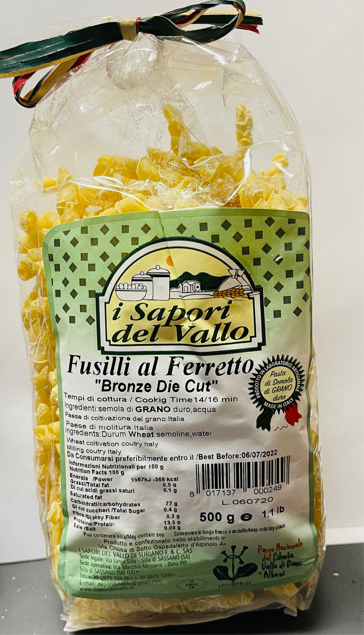 Fusilli al ferretto