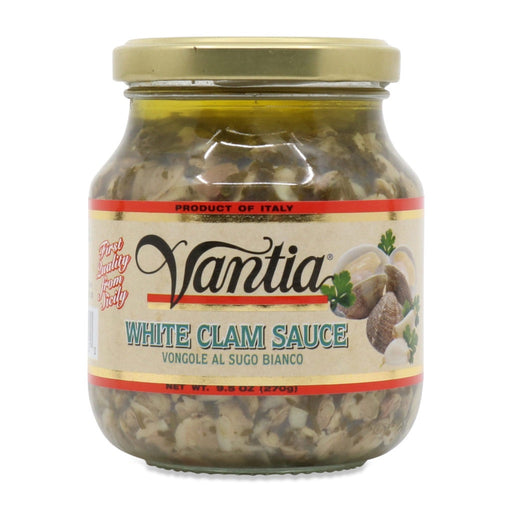 Vantia White Clam Sauce 9.5 Oz Jar