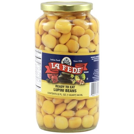 La Fede Lupini Beans, 32 FL OZ