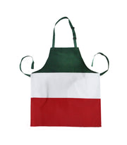 Italian Flag Apron - Canvas
