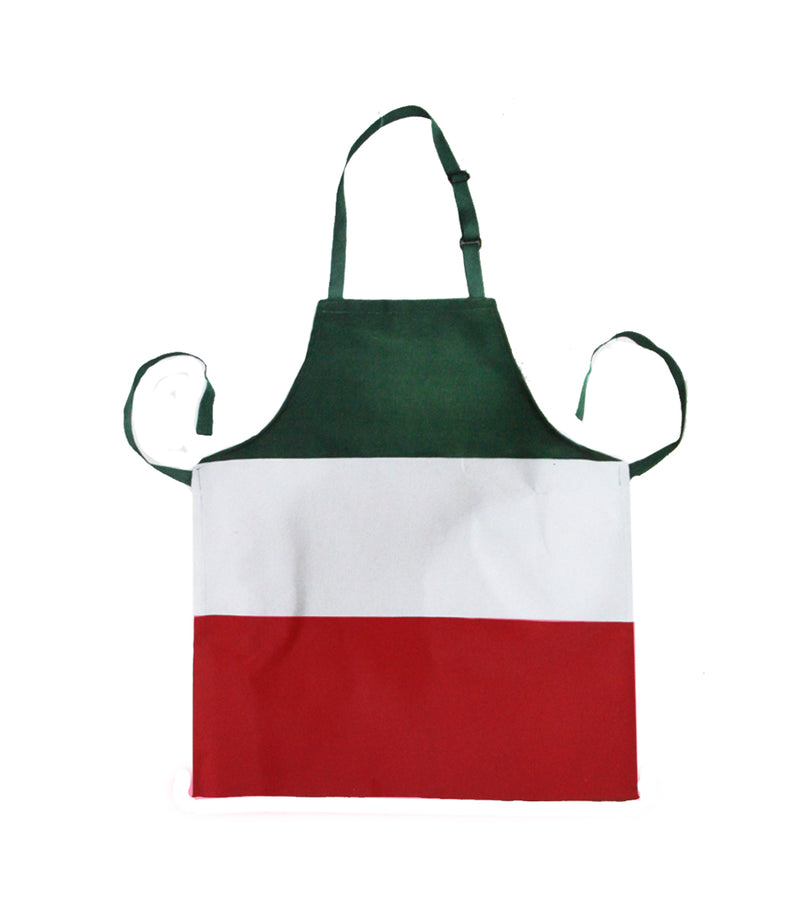 Italian Flag Apron - Canvas