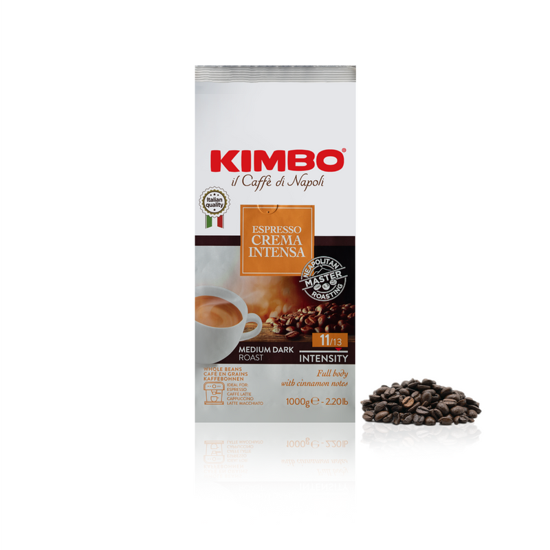 Kimbo Espresso Crema Intensa Beans, Medium Dark Roast, 2.2 Lbs Bag