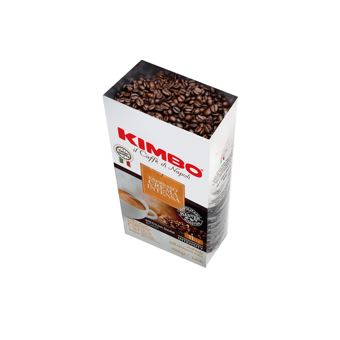 Kimbo Espresso Crema Intensa Beans, Medium Dark Roast, 2.2 Lbs Bag