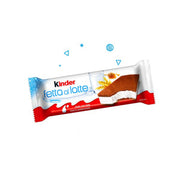 Kinder Fetta al Latte, Pack of 5 x 28g Pieces