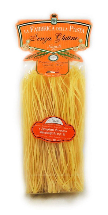 La Fabbrica Della Pasta Gluten Free Spaghetti, #102, 17.6 oz | 500g