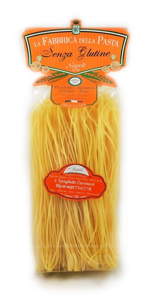 La Fabbrica Della Pasta Gluten Free Spaghetti, #102, 17.6 oz | 500g