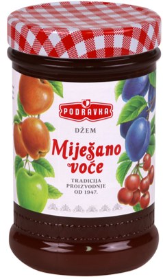 Podravka Mixed Fruit Jam, 12.7 oz | 360g